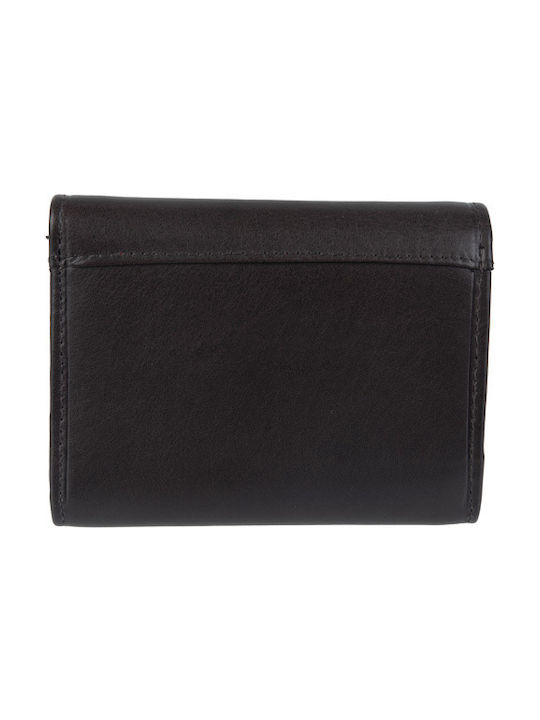 Fetiche Leather Large Women's Wallet Dark Brown
