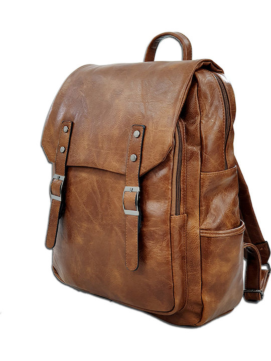 Playbags PB18-1 Backpack Backpack for 15.6" Laptop Brown