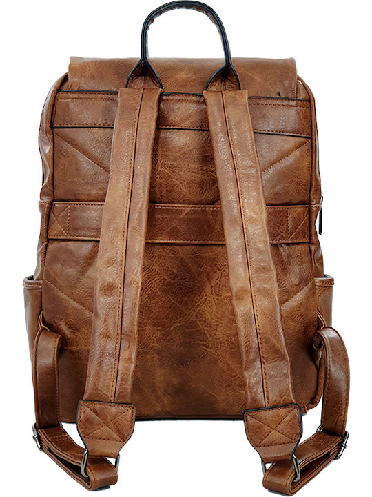 Playbags PB18-1 Backpack Backpack for 15.6" Laptop Brown