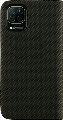 Idol 1991 Elite Anti-RFID Synthetic Leather Book Black (Huawei P40 Lite)