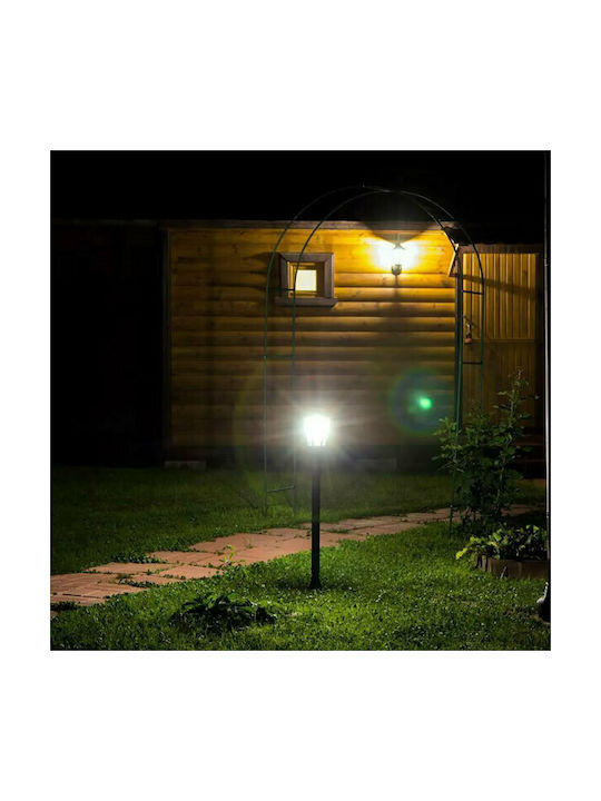 V-TAC Φωτιστικό Κολωνάκι Εξωτερικού Χώρου 40W IP44 για Ντουί E27 Μαύρο