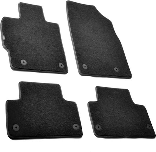 Lampa Set of Front and Rear Mats 4pcs for Mazda CX-7 2013+ Black