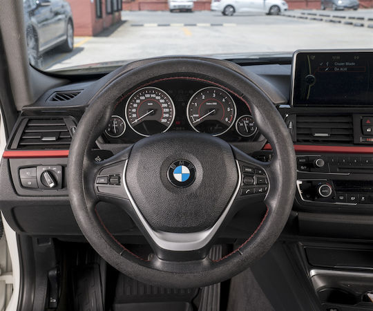 Perflex Husă Pentru Volan Auto Cu Diametru 36-40cm Silicon Negru