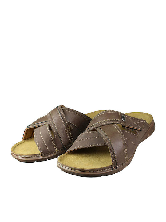 Titan2001 Men's Sandals Brown