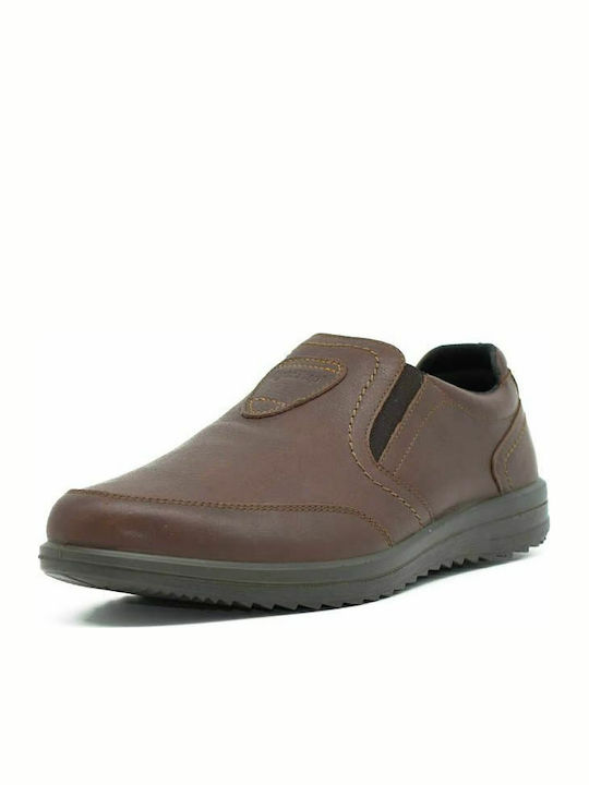 Grisport 41038 Men's Anatomic Leather Casual Shoes Brown