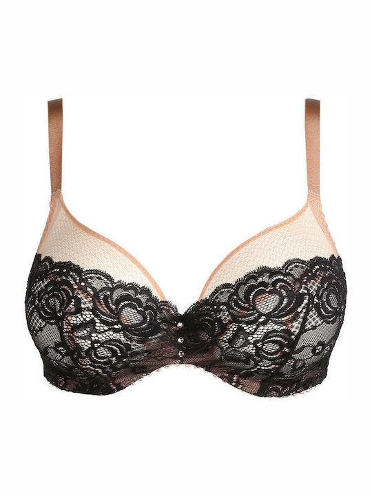 PrimaDonna By Night bra 0162784/85 with underwire for large breasts, cup C,D,E,G