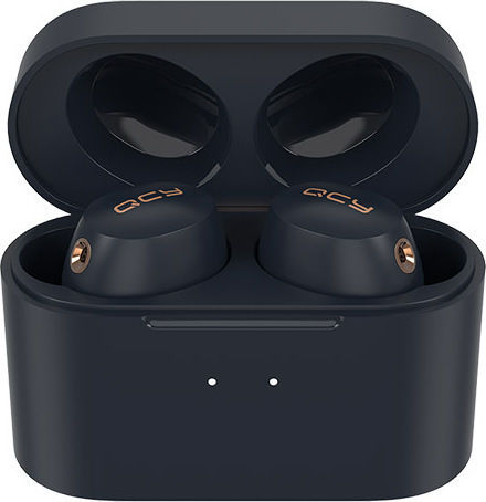 QCY HT01 In-Ear Bluetooth-Freisprecheinrichtung Kopfhörer mit Ladeetui Schwarz