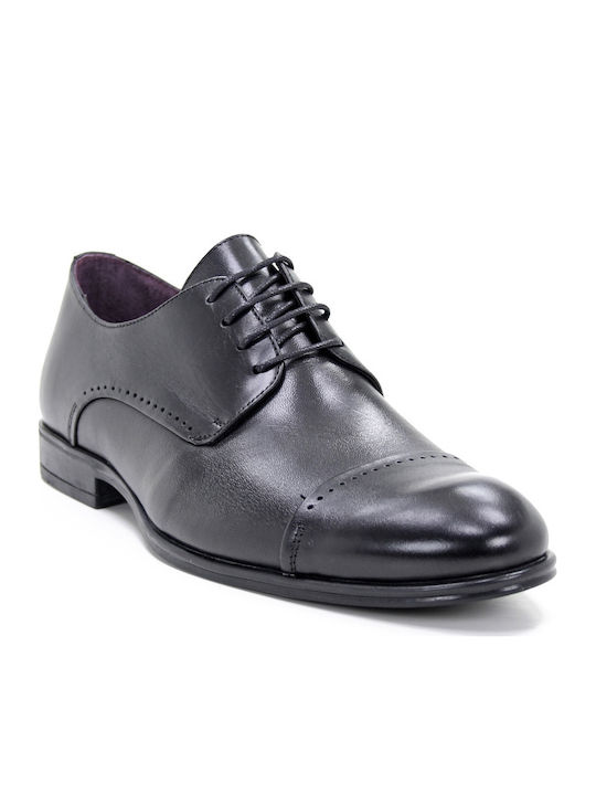 190 Pantofi Oxford Barbati Negre