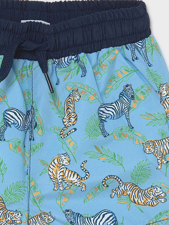 Mayoral Kinder Badeanzug Badeshorts mit Hut Hellblau