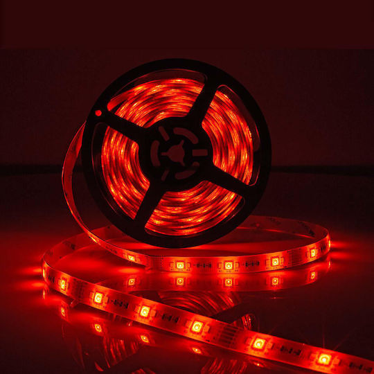 Nedis Wasserdicht Smart LED-Streifen Wi-Fi 12V RGBW Licht 5m Typ SMD5050 mit Netzteil