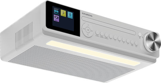 Grundig DKR 2000 BT Επιτραπέζιο Ραδιόφωνο Ρεύματος DAB+ με Bluetooth Λευκό
