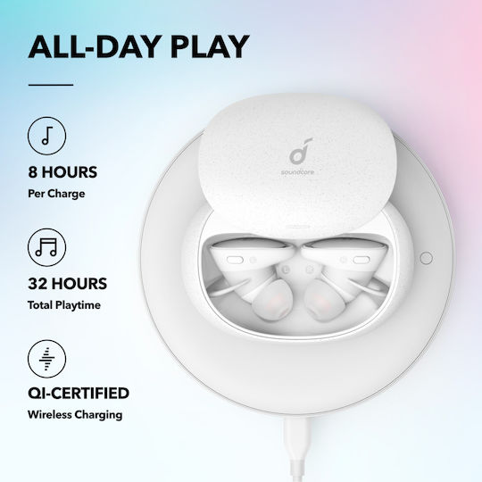 Liberty 2 Pro In-ear Bluetooth Handsfree Earphones with Charging Case White