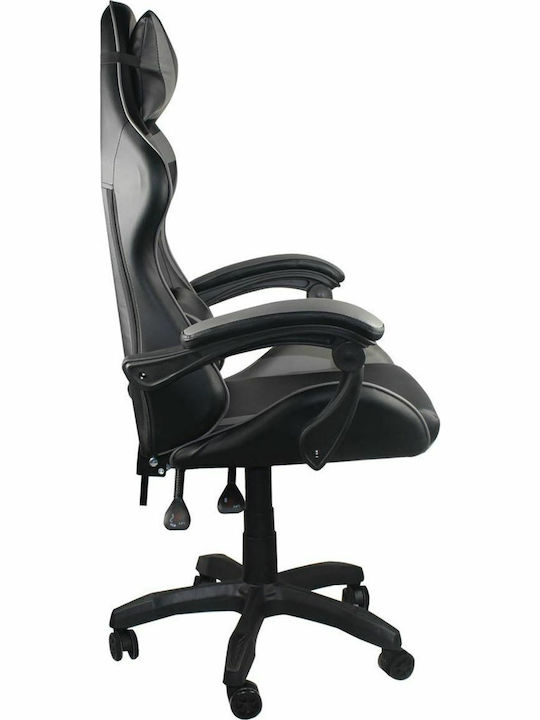 Woodwell BF7850 Artificial Leather Gaming Chair Black / Gray
