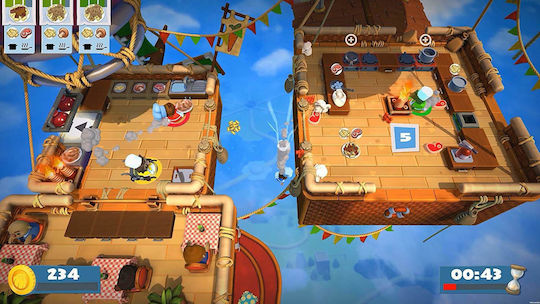 Overcooked! & Overcooked! 2 PS4 Game