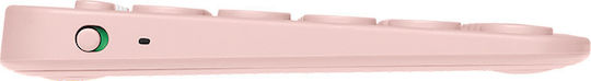 Logitech K380 Wireless Bluetooth Keyboard Only English UK Pink