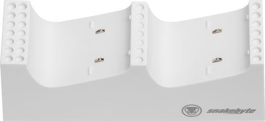Snakebyte Twin:Charge SX Charging Station for 2 controllers Xbox Series X/S White