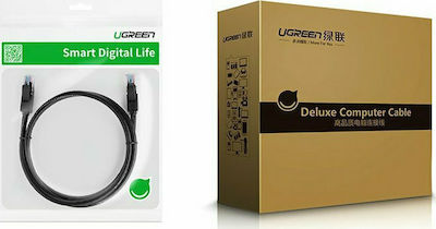 Ugreen U/UTP Cat.6 Cablu de rețea Ethernet 5m Negru