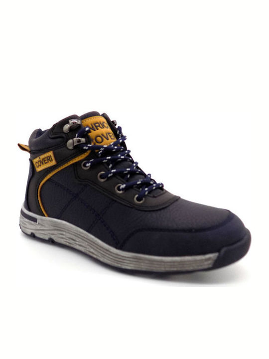 Enrico Coveri /PD Kids Boots with Zipper Navy Blue