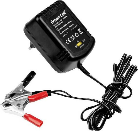Green Cell ACAGM05 Φορτιστής Μπαταριών Μολύβδου 12V 0.6A