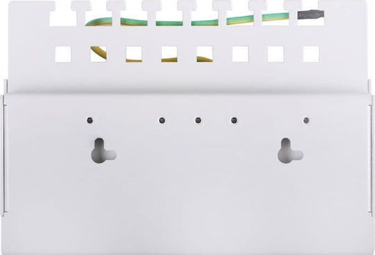 Goobay Patch Panel for Rack 1U with 8 cat6 Ports Gray