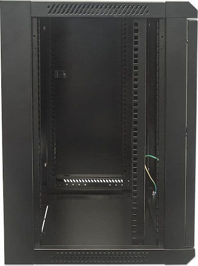 Intellinet Επιτοίχια Καμπίνα Rack 9U 57x45x50cm Μαύρο 711777