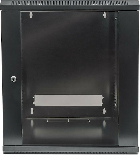 Intellinet Επιτοίχια Καμπίνα Rack 15U Ασυναρμολόγητη 57x45x77cm Μαύρο 711937