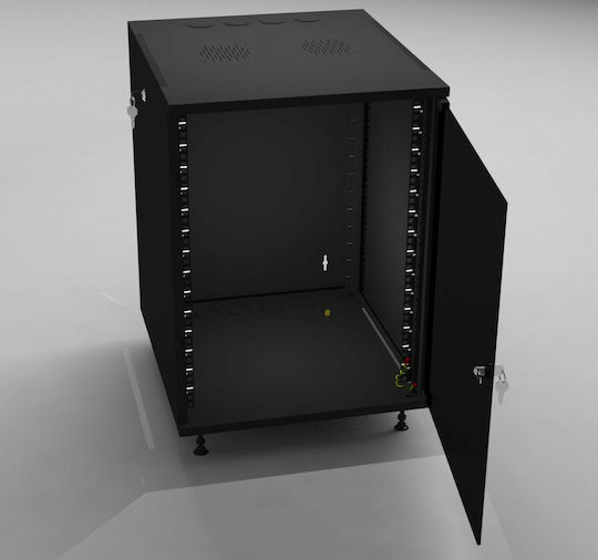 Central Montat pe perete Cabinete Rack 20U 54x60x94cm Negru 3000 3 600 20/C