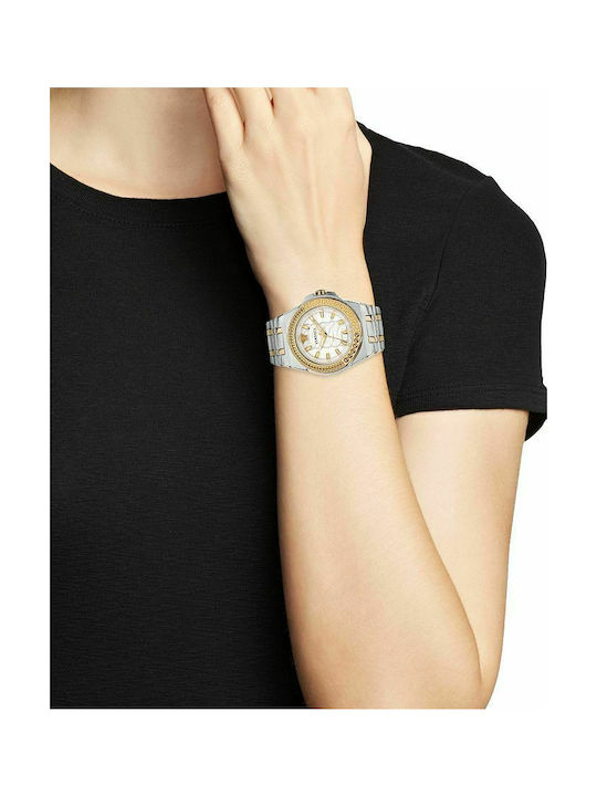 Versace Watch with Metal Bracelet