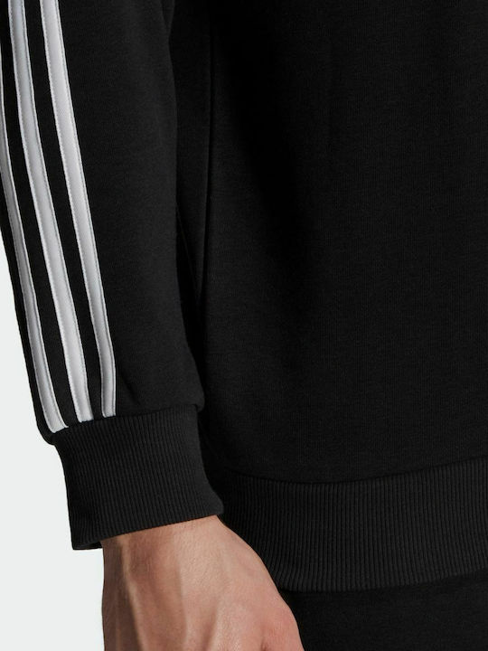 Essentials 3-Stripes Sweatshirt Schwarz