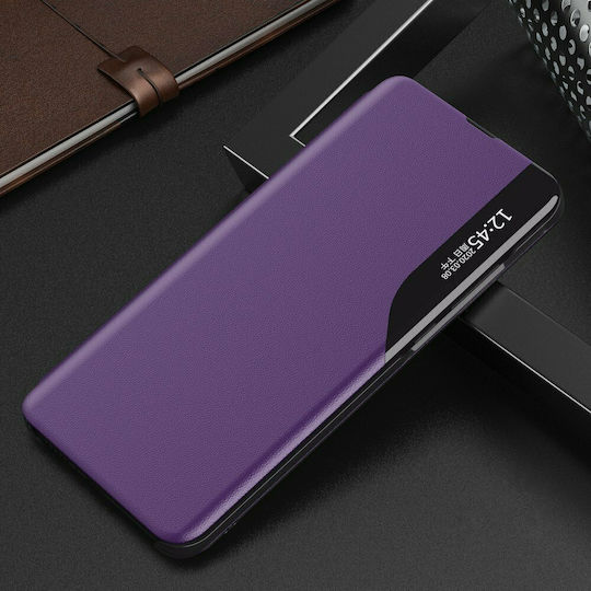 Hurtel Eco Leather View Book Synthetic Leather Purple (Galaxy Note 10)