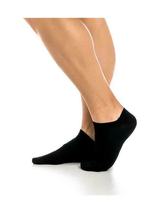 Inizio 4801 Men's Solid Color Socks Black 3Pack 4801-BS