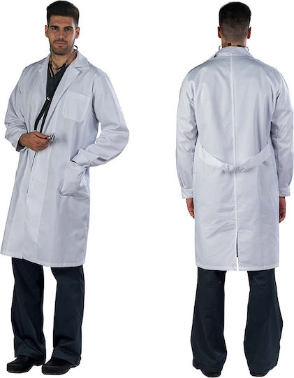 Anta Uniforms 101 Ιατρική Ρόμπα Ανδρική Λευκή