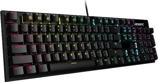 Gigabyte Aorus K1 Gaming Mechanische Tastatur mit Cherry MX Rot Schaltern und RGB-Beleuchtung (Englisch US)