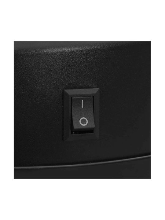 vidaXL Coș De Gunoi Din Oțel Inoxidabil Cu Senzor Argintiu 50lt