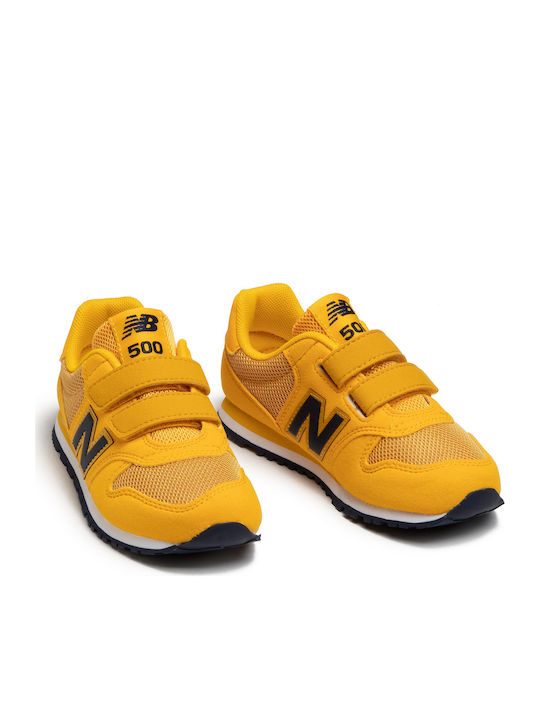 Classics 500 Kinder Sneakers mit Klettverschluss Gelb