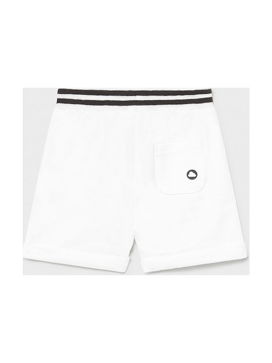 Mayoral Kids Shorts/Bermudas Fabric White