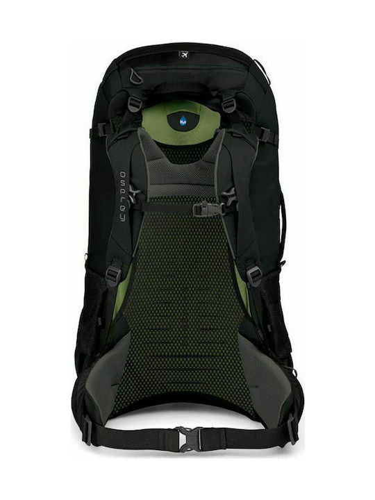 Osprey Farpoint Trek 55 Ορειβατικό Σακίδιο 55lt Αδιάβροχο Μαύρο Trekking