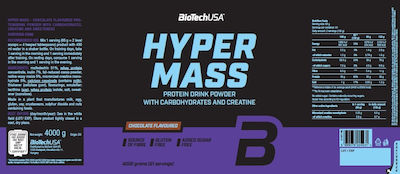 Biotech USA Hyper Mass 5000 Carb Infusion with Flavor Chocolate 1kg