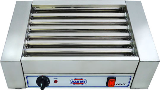 Johny AK/10-R7 Commercial Hot Dog Grill Machine 1.1kW 50x24x18cm