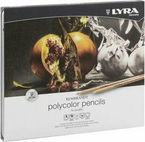 Lyra Rembrandt Polycolor Pencils Ξυλομπογιές 24 Χρώματα