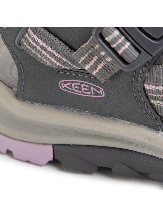 Terradora Ii Toe Post Women's Flat Sandals Sporty in Gray Color