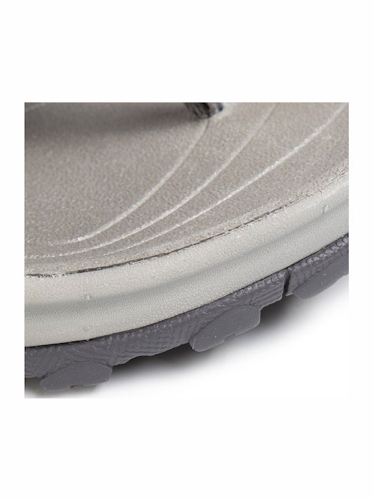 Terradora Ii Toe Post Women's Flat Sandals Sporty in Gray Color