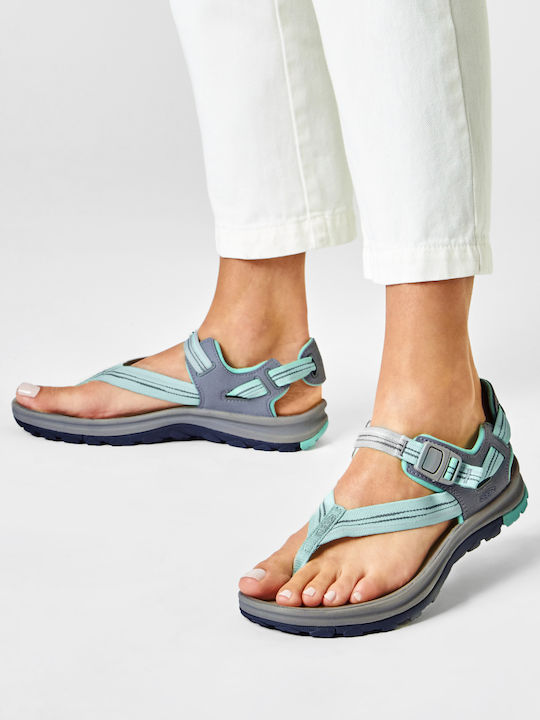 Terradora Ii Toe Post Γυναικεία Σανδάλια Sporty Γκρι