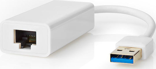 Nedis CCGP61950WT02 USB Network Adapter with Wired Gigabit Ethernet Connection