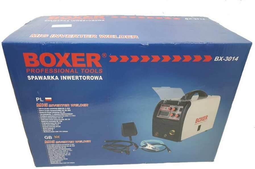 Boxer BX-3014 Ηλεκτροκόλληση Inverter 350A (max) MIG | Skroutz.gr