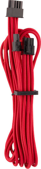Corsair Premium Individually Sleeved PSU Cables Starter Kit Type 4 Gen 4 - Cable 0.75m Red (CP-8920216)