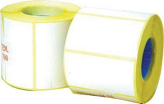 800 Self-Adhesive Label Rolls for Label Printer 58x43mm 1pcs