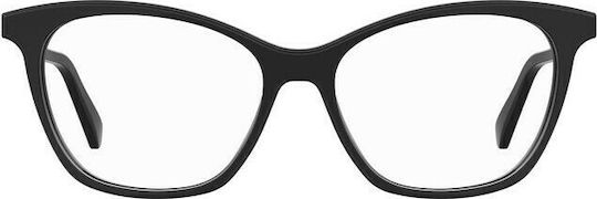 Moschino Eyeglass Frame Butterfly Black MOL579 807