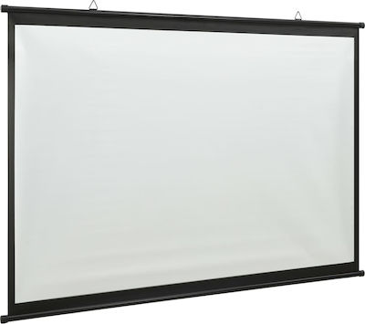 vidaXL Οθόνη Προβολής Projector Τοίχου Projector Screen με Λόγο Εικόνας 1:1 165x170cm / 63"