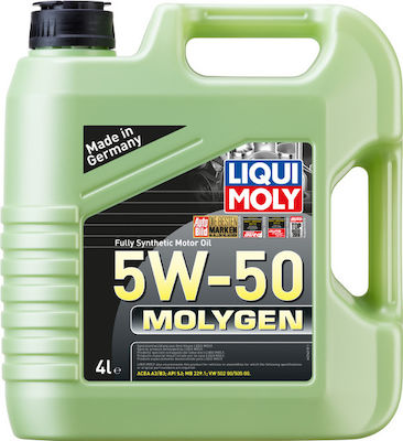 Liqui Moly Συνθετικό Λάδι Αυτοκινήτου Molygen 5W-50 4lt